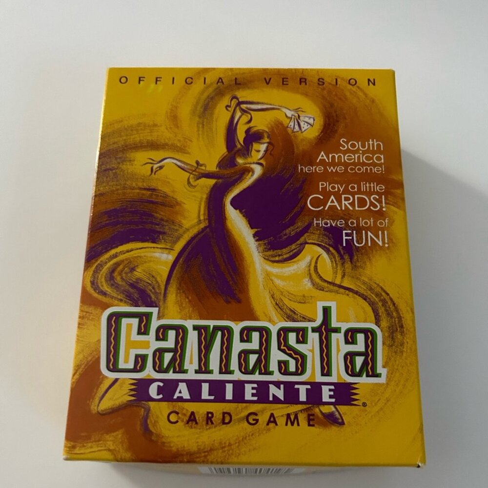 Canasta Caliente Card Game Complete With Instructions